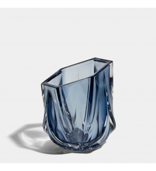 Zaha Hadid Design SHIMMER闪烁系列水晶烛杯蓝色H10